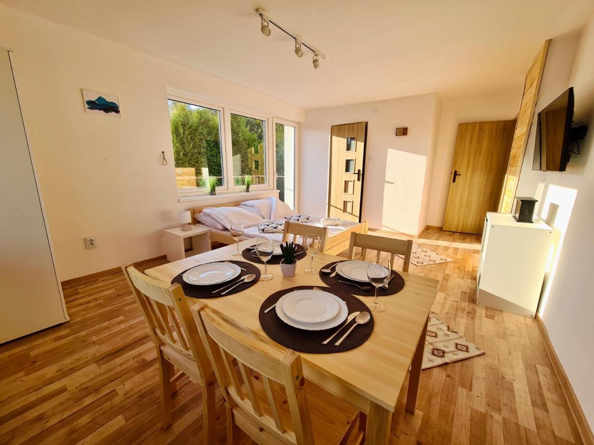 Apartamenty Willa Naskarpie Jacuzzi Sauna Basen Wisła Exteriör bild