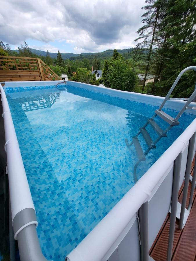 Apartamenty Willa Naskarpie Jacuzzi Sauna Basen Wisła Exteriör bild